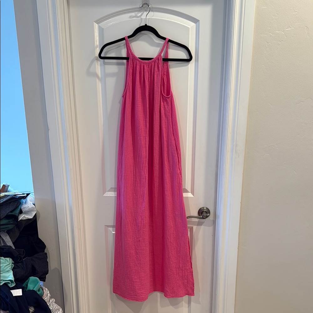 💖Universal Thread Vibrant Pink Sleeveless Dress💖